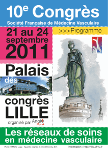 Programme congrès Lille 2011