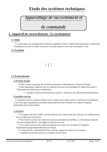 Etude des systèmes techniques