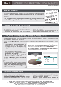 Reporting 30 septembre 2014 bforbank vie_Mise en page 1