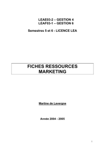 fiches ressources marketing - Bienvenue sur le site de thomas