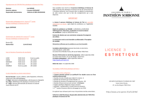 Plaquette de présentation - Université Paris 1 Panthéon
