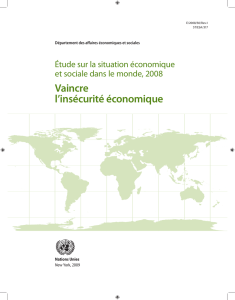 Vaincre l`insécurité économique