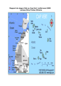 Rapport stage Médecine Cap Vert