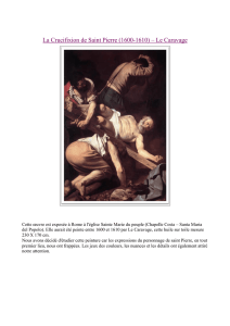 La Crucifixion de Saint Pierre (1600