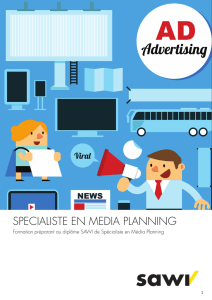 Brochure Média Planning