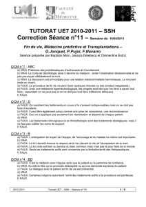 Correction Séance n°11 – Semaine du 18/04/2011