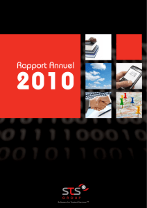Rapport Annuel - UN Global Compact
