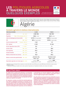 Télécharger la fiche pays - Algérie