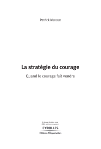 La stratégie du courage