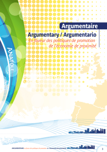 Argumentaire