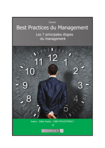Best Practices du Management