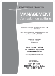 Salon Espace Coiffure 13, rue Saint Hyppolite 25200 Montbéliard