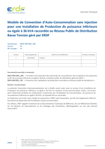 modèle de convention de raccordement