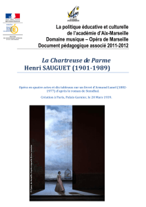 "La Chartreuse de Parme" - H. Sauguet par A. Babin
