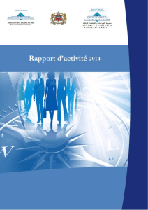 Rapport d`activité 2014 de la DEPF - Ministère de l`Economie et des