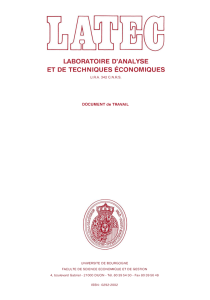 laboratoire d`analyse et de techniques économiques