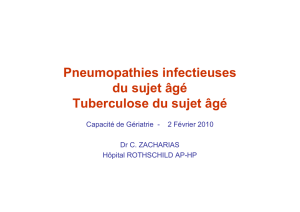 Pneumopathies infectieuses (C. Zacharias)