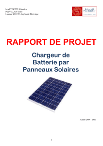 Rapport chargeur batterie PV 2010