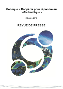 REVUE DE PRESSE - Expertise France