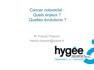 Cancer colorectal