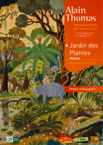 dossier réalisé par le Jardin des plantes - Museum de Nantes