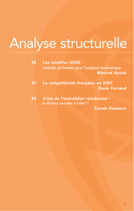 Analyse structurelle - Coe