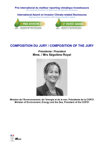 composition du jury / composition of the jury