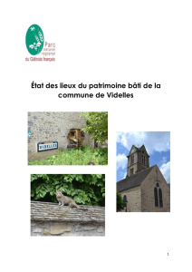 Inventaire patrimoine_Videlles - Parc naturel régional du Gâtinais