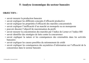 05- Analyse économique du secteur bancaire
