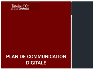 plan de communication digitale