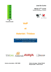 VoIP et Asterisk/Trixbox - Bienvenue sur la page d`accueil