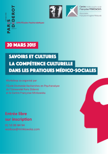 Workshop 20 mars 2015 - UFR d`études psychanalytiques