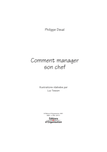 Comment manager son chef