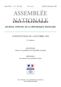 10491 - Questions Assemblée Nationale