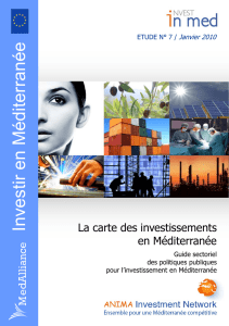 Investir en Méditerranée - ANIMA Investment Network
