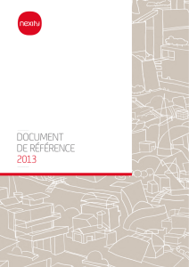 document de référence 2013