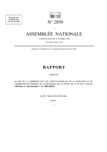 rapport - Assemblée nationale