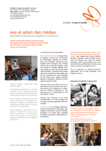 eve et adam des médias - Fondation Images et Société