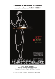 LE JOURNAL D`UNE FEMME DE CHAMBRE DP FEVRIER 2016
