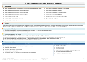 K1501 - Application des règles financières publiques