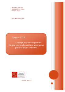 Rapport TER2011 Chargeur batterie PV