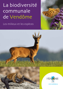 La biodiversité communale de Vendôme