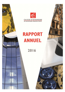 rapport annuel 2016 - Www Caisse Epargne Fr