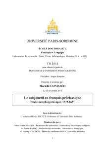 La position de thèse - Université Paris