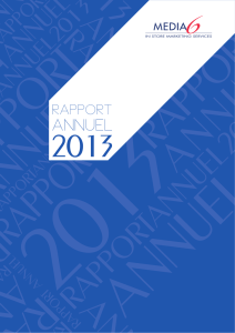 rapport annuel au 30/09/2013