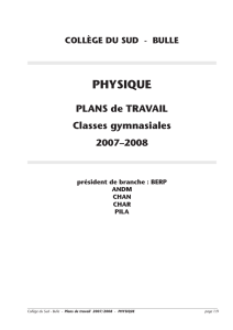 physique - Collège du Sud