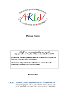 Dossier de presse - format : PDF