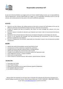 Responsable contentieux H/F