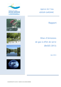 Rapport - Agence de l`eau Adour