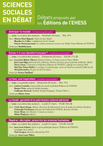 Télécharger le programme des Éditions de l`EHESS ()